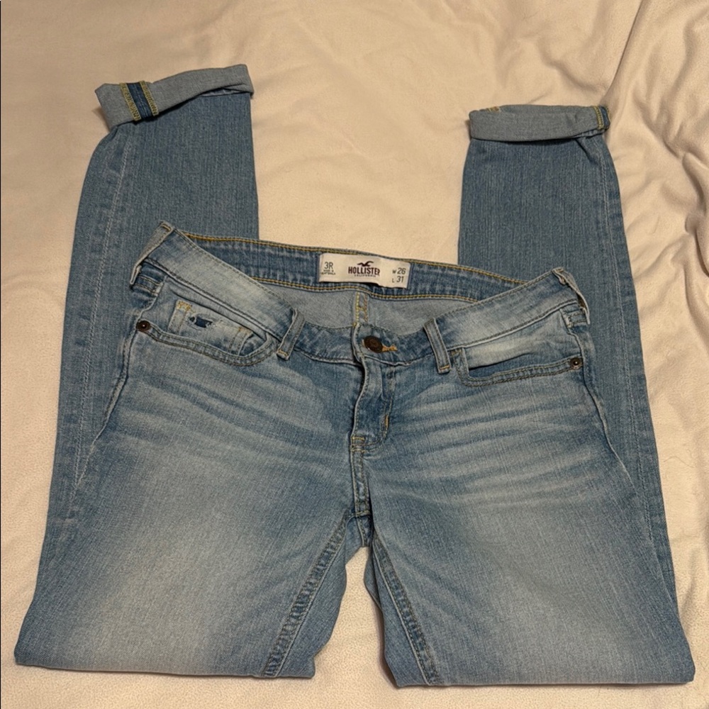 Hollister Jeans Women's Light Blue Jeans